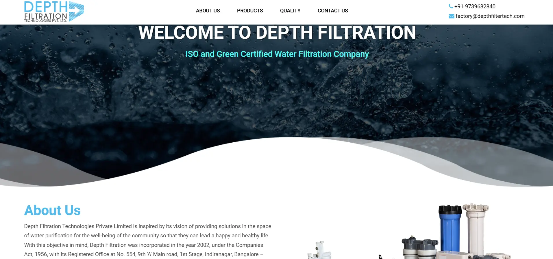 Highgene old website home page